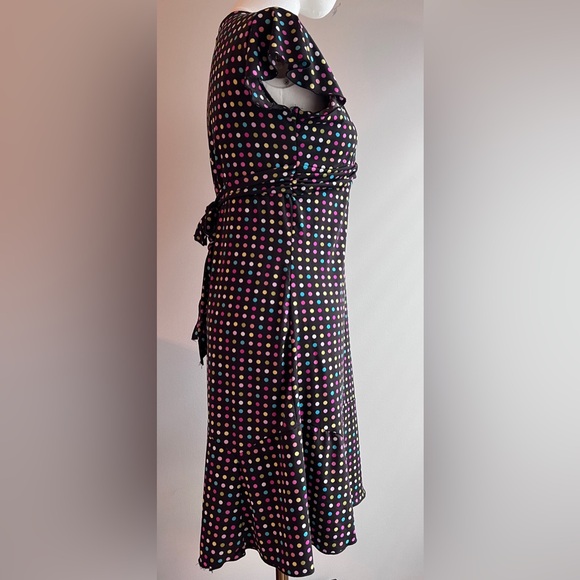 Cato girls size 16 dress multicolor polkadots - Picture 3 of 12